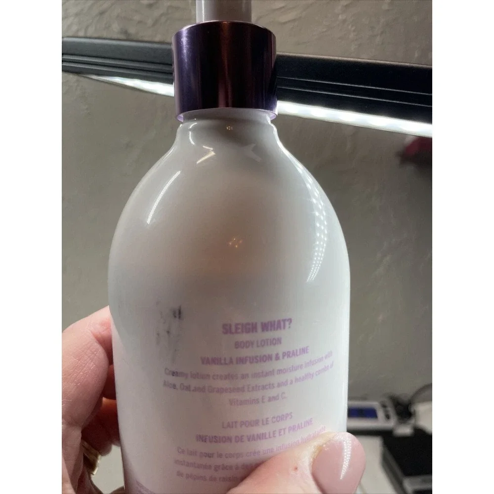 Victoria's Secret Pink Just Say Snow or Sleigh‎ What? Lotion rare. 80% Full